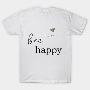 Bee Happy Punny T-Shirt